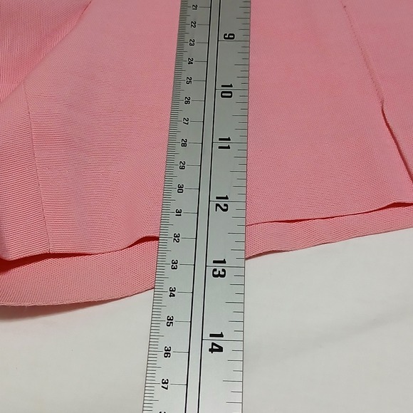 Theory Women's Pink Cotton Blend Dress Shorts Size 6 Career Casual - Picture 6 of 8